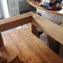 Pieds de tables en chêne