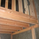 Mezzanine pour cabane