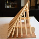 vue long-pan - pente 90%