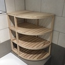 Etagère de salle de bain