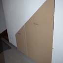 Rangement sous escalier