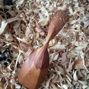 Cuillère en pommier de 30 ans