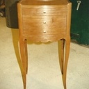 Fabrication d'un chevet en merisier