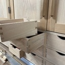 Petits tiroirs d'atelier