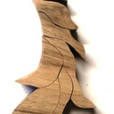 Tête de cheval en intarsia