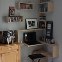 Étagères fixations invisibles