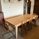 Table à manger en chêne