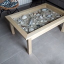 Table basse bord de mer
