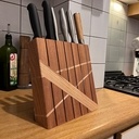 Bloc pour couteaux de cuisine