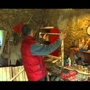 Mobilier en châtaignier d'Alain Dupasquier