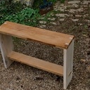 Petit Banc en chêne et peuplier