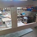 Double porte en meranti