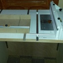 Scie et Défonceuse sous table pliante