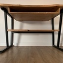 Bureau bois acier