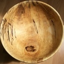 Saladier en érable échauffé