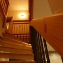 Un escalier balancé peu commun