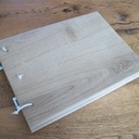 Album "livre" en chêne