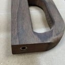 Poussoir de sécurité avec talon ajustable et remplaçable