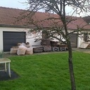 L'atelier de l’extérieur a 3 metres de le maison chauffage aux chutes de bois