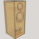 Enceinte 2voies Basse réflex