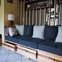 Claustra et banquette