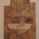 Cadres en bois de palette