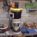 Aspirateur cyclone a copeaux fait maison