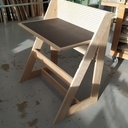 Bureau enfant évolutif, insipration chaise Tripp Trapp de chez Stokke