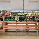 Etal à Fruits et Légumes. Douglas et Zinc.