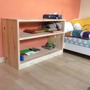 Petite bibliothèque de chevet pour enfant