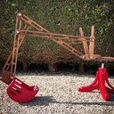 Pelleteuse en sapin.