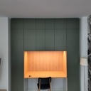 Espace de télétravail intégré.