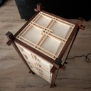 Lampe inspiration japonaise