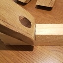 Présentoir à bouteille en équilibre