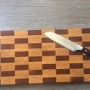 Planche à decouper en bois de bout