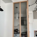 Ma première Verrière (en Châtaignier, dans un angle)