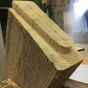 Gabarits assemblage poutres par queue d'aronde