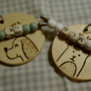 Petit porte clef à la scie chantourner