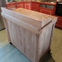 Desserte avec billot