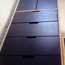 Agencement Suspendu d'escalier.