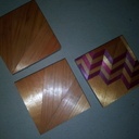 Premier test marqueterie de paille