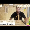 Tenon mortaise à la main...