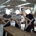 Console type charpente portée 600 mm