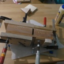 Rabot en poirier (style Krenov)