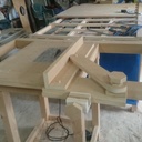 Table à defonceuse et scie circulaire