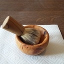 Petit bol pour savon a raser