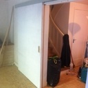 Porte coulissante isolé phonique