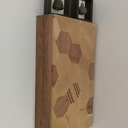 Un placard en tomettes