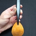 Cuillère en cerisier style "Skål Spoon Eater" de Crow dog slöjd