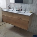 Le meuble à vasque de ma salle de bain